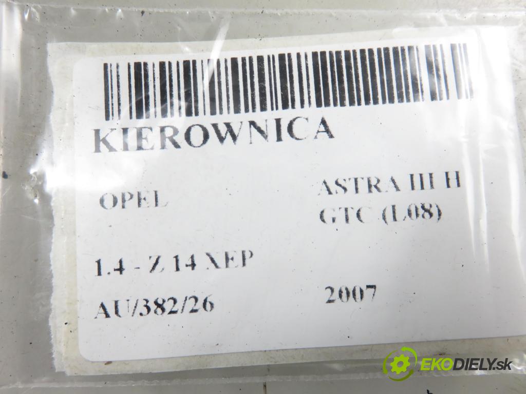 OPEL ASTRA H GTC (L08) HB 2007 66,00 1.4 - Z 14 XEP 1364,00 volant 13231661 ; 13111345 (Volant)