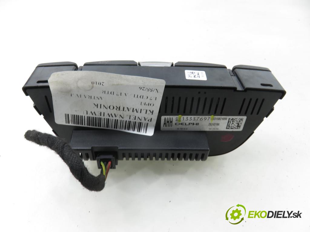 OPEL ASTRA J HB 2010 92,00 1.7 CDTI - A 17 DTR 1686,00 Panel topení KLIMATRONIK 13337697