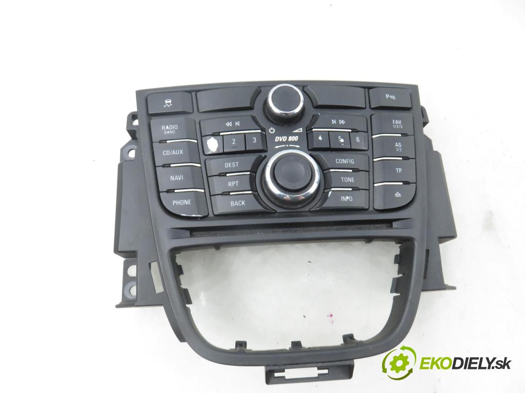OPEL ASTRA J HB 2010 92,00 1.7 CDTI - A 17 DTR 1686,00 ovladač rádia 13337221