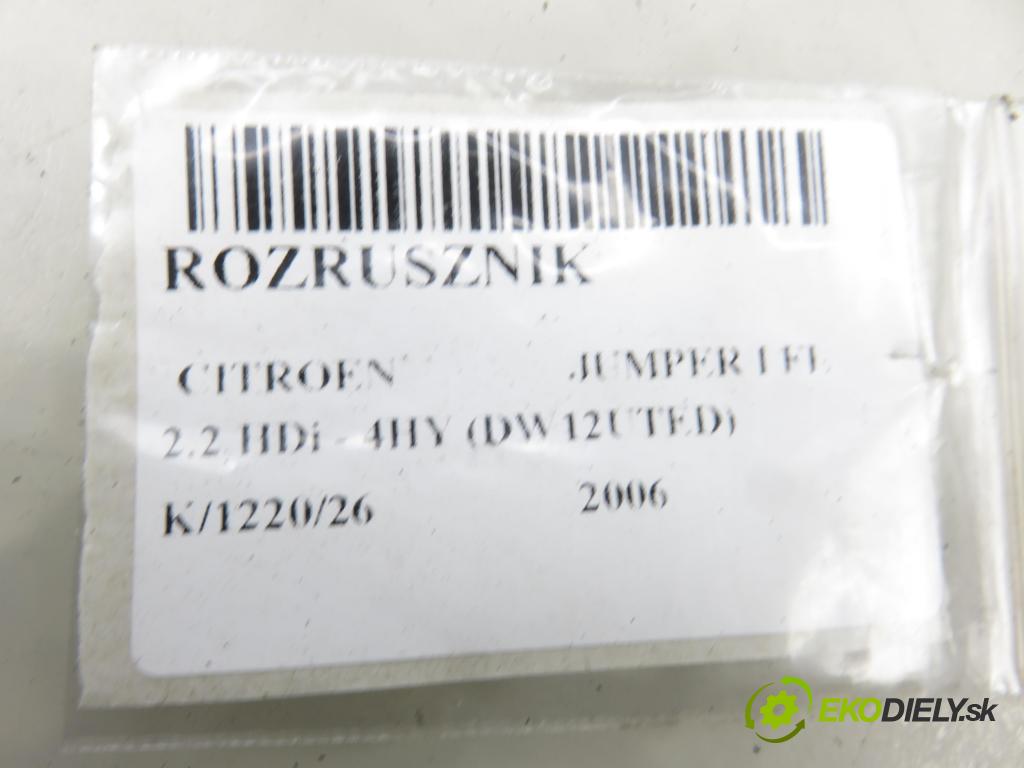 CITROEN JUMPER Skrzynia (244) FURGON 2006 74,00 2.2 HDi - 4HY (DW12UTED) 2179,00 startér D7R26 (Startér)