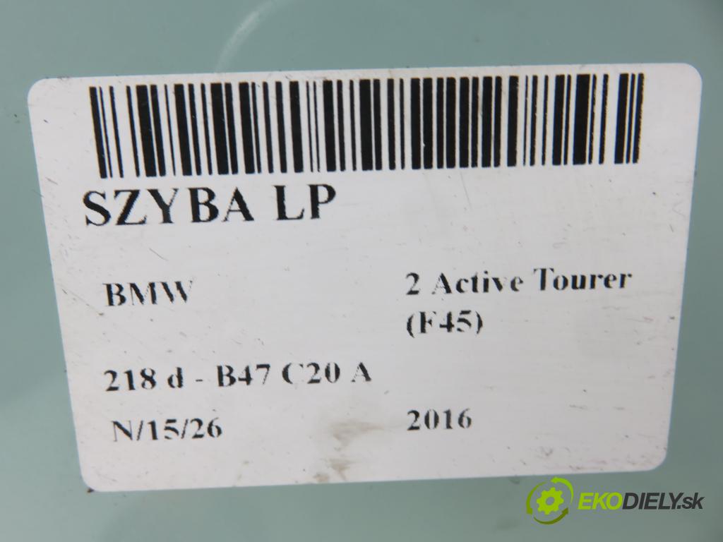 BMW 2 Active Tourer (F45) MINIVAN 2016 110,00 218 d 150 - B47 C20 A 1995,00 okno LP