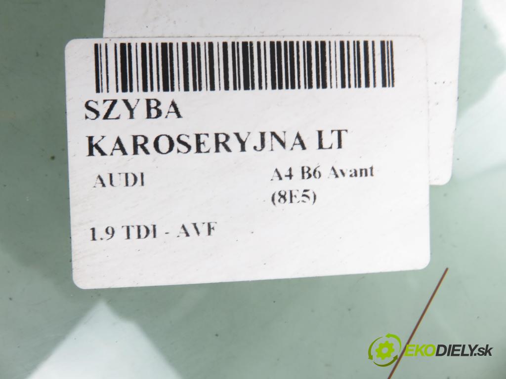 AUDI A4 Avant (8E5, B6) KOMBI 2004 96,00 1.9 TDI - AVF 1896,00 okno dveří LT