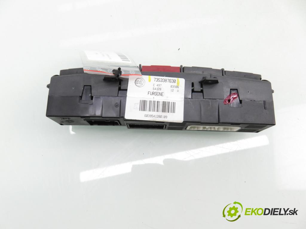 CITROEN JUMPER Skrzynia (244) FURGON 2006 74,00 2.2 HDi - 4HY (DW12UTED) 2179,00 prepínač výstražných (núdzových) 7353387630