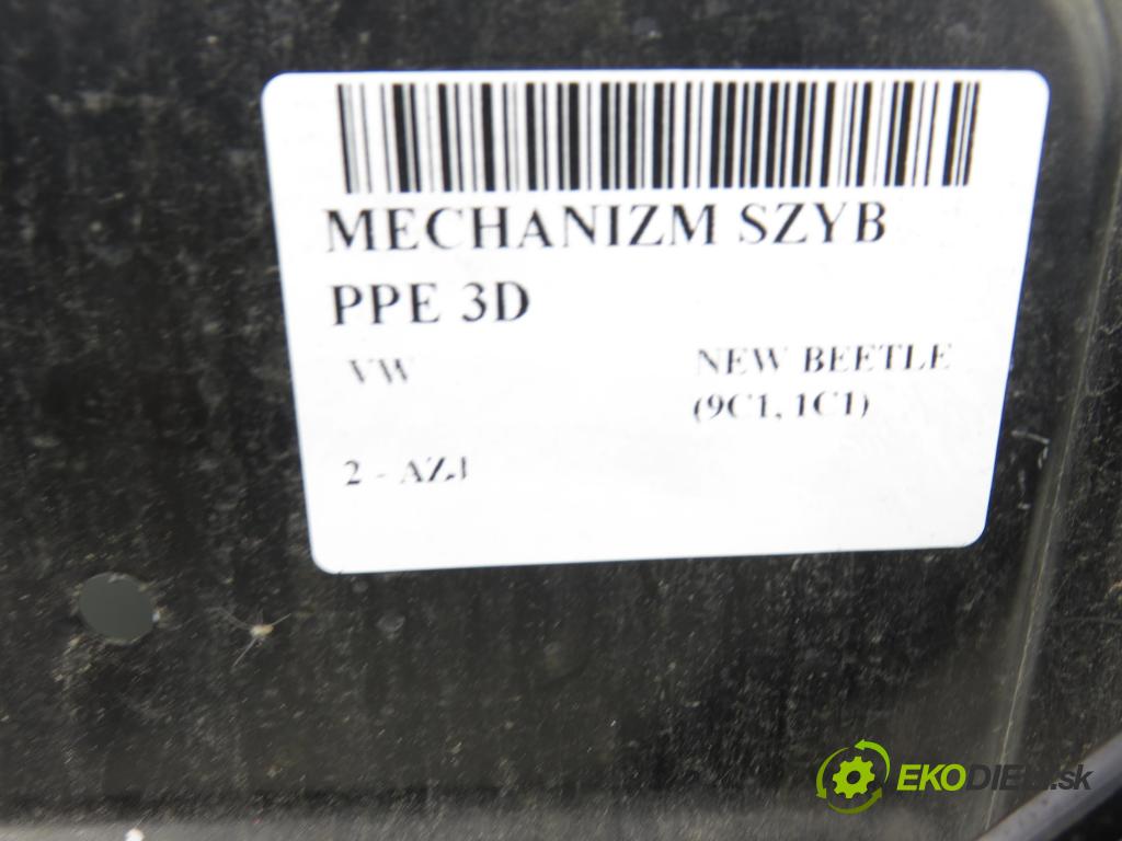VW NEW BEETLE (9C1, 1C1) HB 1998 85,00 2 - AZJ 1984,00 mechanismus oken PPE 3D 9776101435202 ; 1C0837756LL
