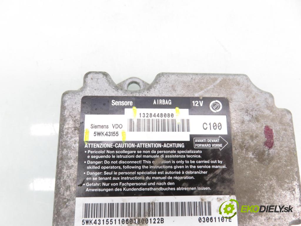 CITROEN JUMPER Skrzynia (244) FURGON 2006 74,00 2.2 HDi - 4HY (DW12UTED) 2179,00 MODUL air BAG 5WK43155 ; 1328448080