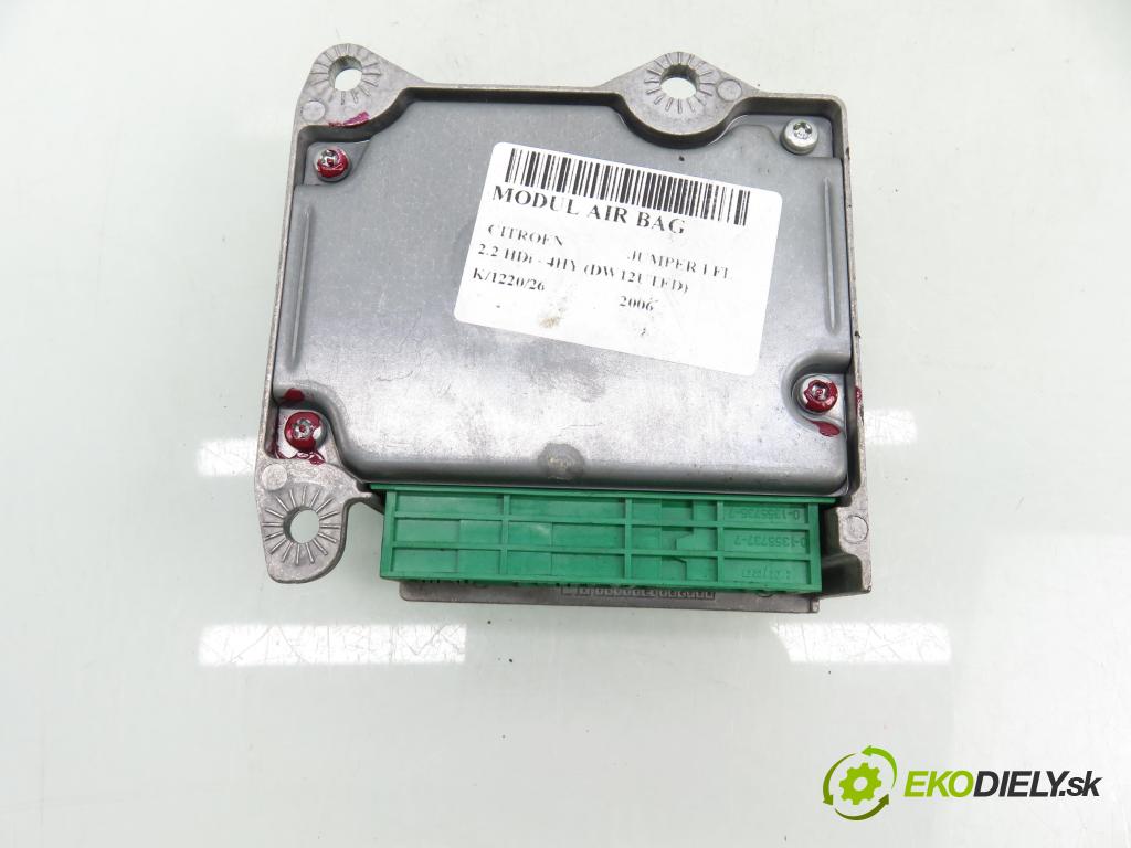 CITROEN JUMPER Skrzynia (244) FURGON 2006 74,00 2.2 HDi - 4HY (DW12UTED) 2179,00 MODUL air BAG 5WK43155 ; 1328448080