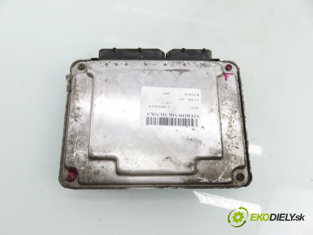 SEAT CORDOBA (6L2) SEDAN 2003 96,00 1.9 TDI - ASZ 1896,00 řídící jednotka motora 038906019DQ ; 0281010891