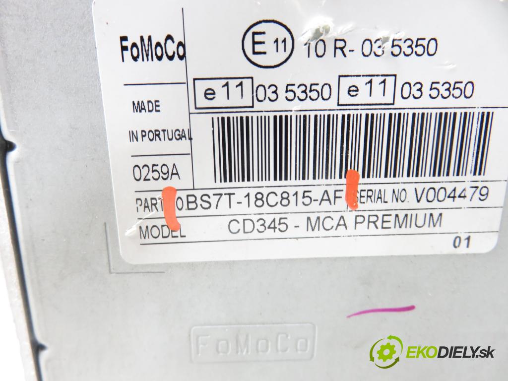 FORD MONDEO IV Turnier (BA7) KOMBI 2011 103,00 2.0 TDCi - QXBA 1997,00 RADIO CD BS7T18C815AF
