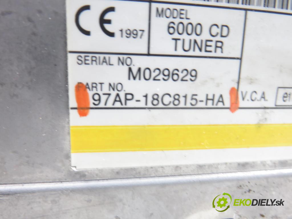 FORD MONDEO III Turnier (BWY) KOMBI 2002 96,00 2.0 TDCi - N7BA 1998,00 RADIO CD 97AP18C815HA