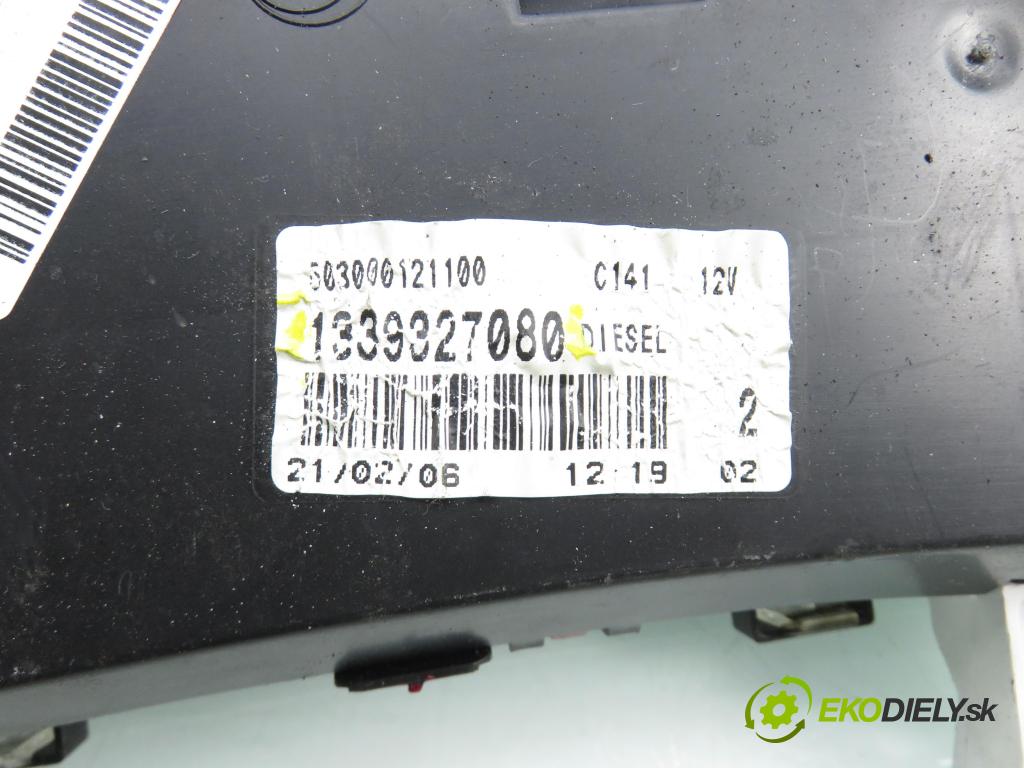 CITROEN JUMPER Skrzynia (244) FURGON 2006 74,00 2.2 HDi 8V 101 2179,00 prístrojovka elektrický 1339327080