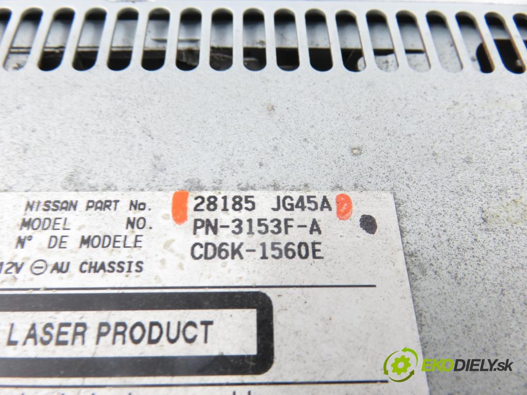 NISSAN QASHQAI / QASHQAI +2 I (J10, JJ10) SUV 2009 110,00 2.0 dCi AWD 150 - M1D M9R 1994,00 RADIO CD 28185JG45A