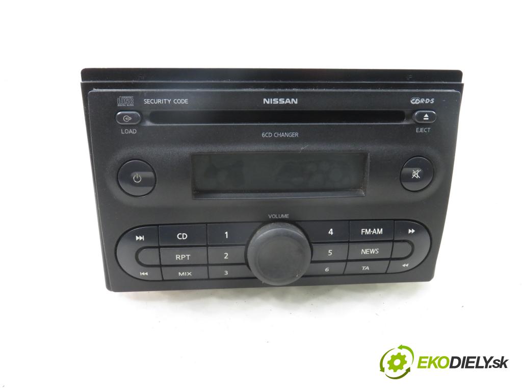 NISSAN NOTE (E11, NE11) HB 2007 63,00 1.5 dCi - K9K 276 1461,00 RADIO CD 7645387318