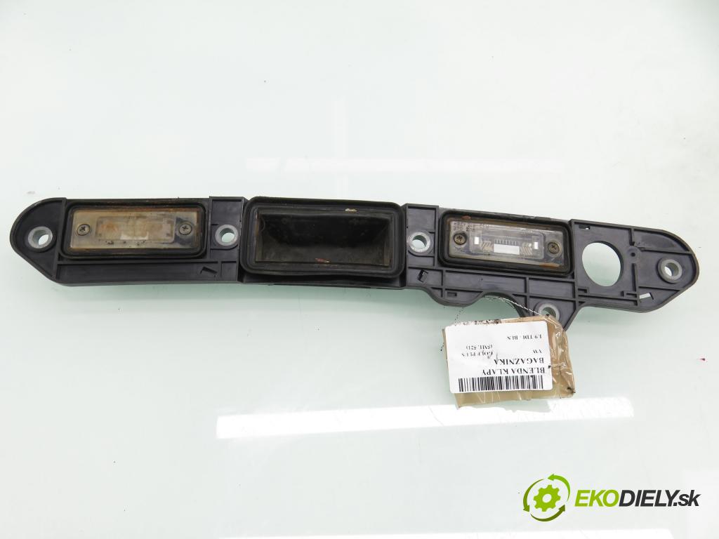VW GOLF PLUS (5M1, 521) MINIVAN 2005 77,00 1.9 TDI - BLS 1896,00 Zadné čelo dverí kufor