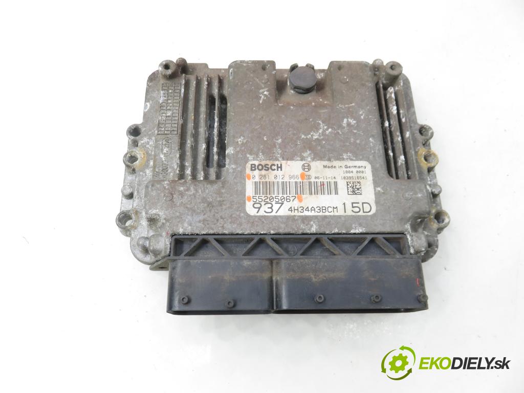 ALFA ROMEO 147 (937_) HB 2006 110,00 1.9 JTDM 16V (937.AXN1B, 937.BXN1B) - 937 A5.000 1910,00 řídící jednotka motora 0281012966 ; 55205067