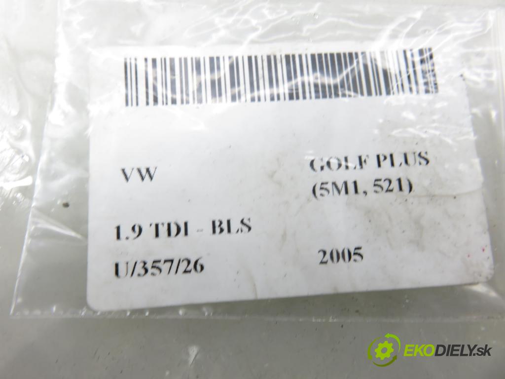 VW GOLF PLUS (5M1, 521) MINIVAN 2005 77,00 1.9 TDI - BLS 1896,00 HALOGENY: