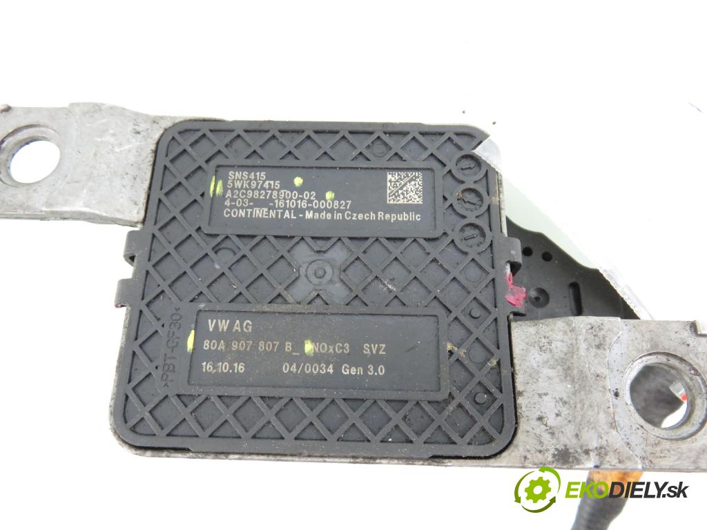 AUDI A4 Avant (8W5, B9) KOMBI 2016 110,00 2.0 TDI - DEUA 1968,00 sonda lambda A2C98278900 ; 80A907807B ; 5WK97415 (Lambda sonda)
