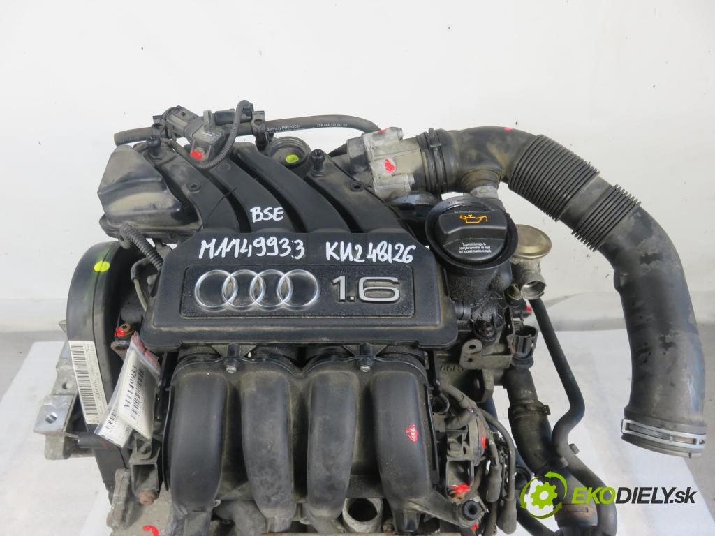 AUDI A3 Sportback (8PA) HB 2006 75,00 1.6 - BSE 1595,00 motor BENZÍN BSE