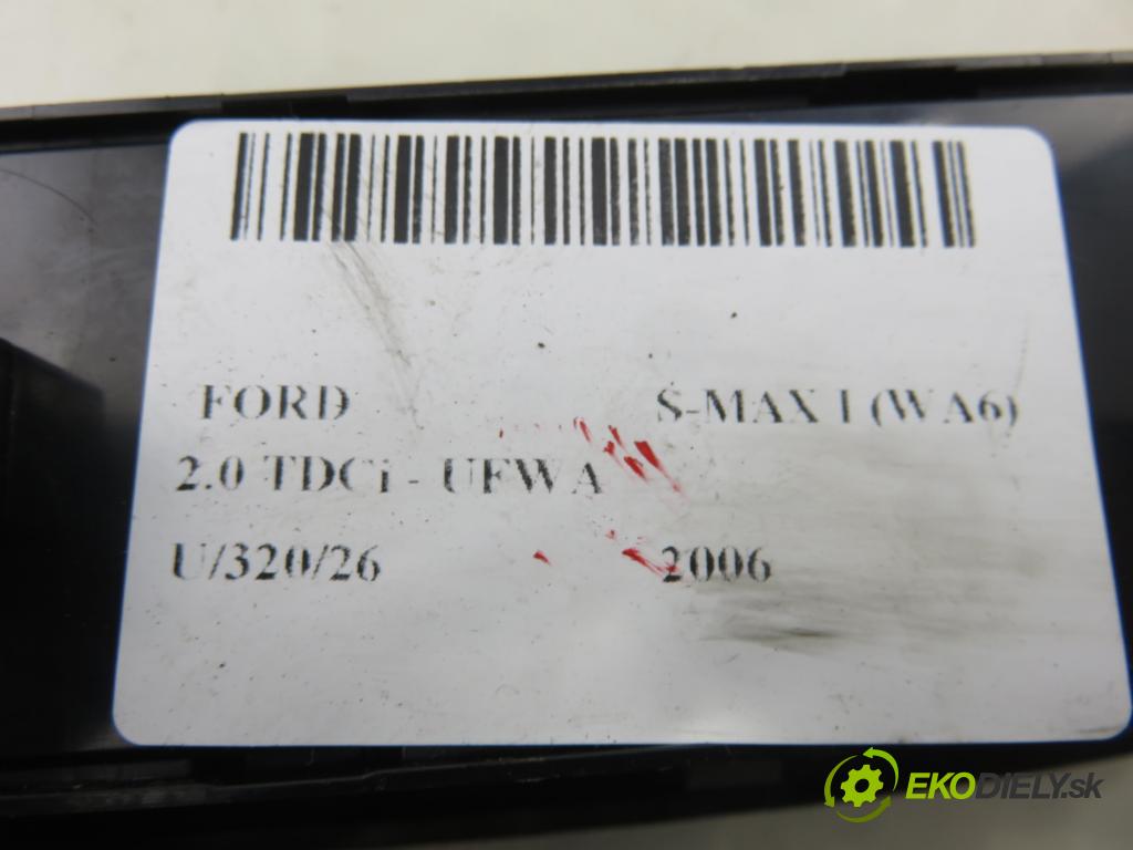 FORD S-MAX (WA6) MINIVAN 2006 103,00 2.0 TDCi - UFWA 1997,00 Panel ovládaní oken 6M2T14A132AE