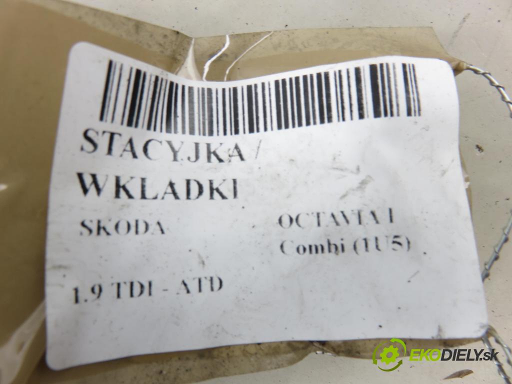 SKODA OCTAVIA I Combi (1U5) KOMBI 2004 74,00 1.9 TDI - ATD 1896,00 spinačka 4B0905851C (Spínacia skrinka)