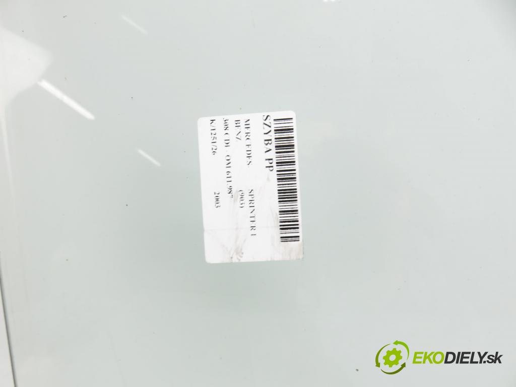MERCEDES-BENZ SPRINTER 3-t Skrzynia (903) FURGON 2003 60,00 308 CDI - OM 611.987 2148,00 Okno PP