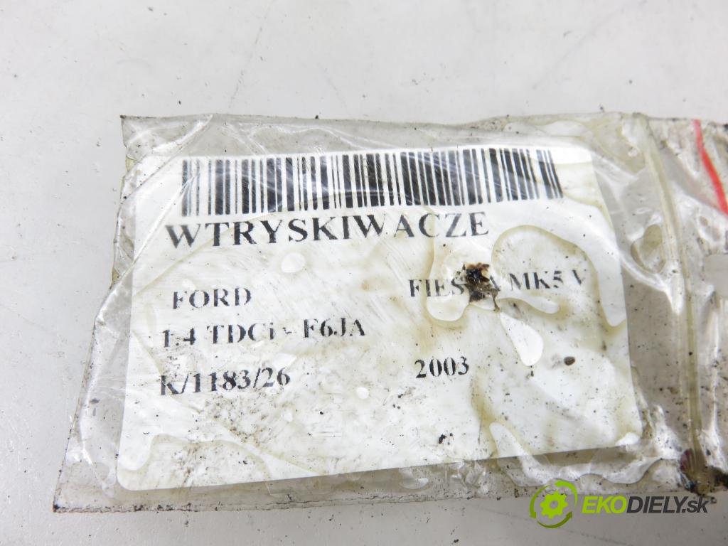 FORD FIESTA V (JH_, JD_) HB 2003 50,00 1.4 TDCi - F6JA 1399,00 Vstrekovacie ventily 9649574480 (Vstrekovací ventil)