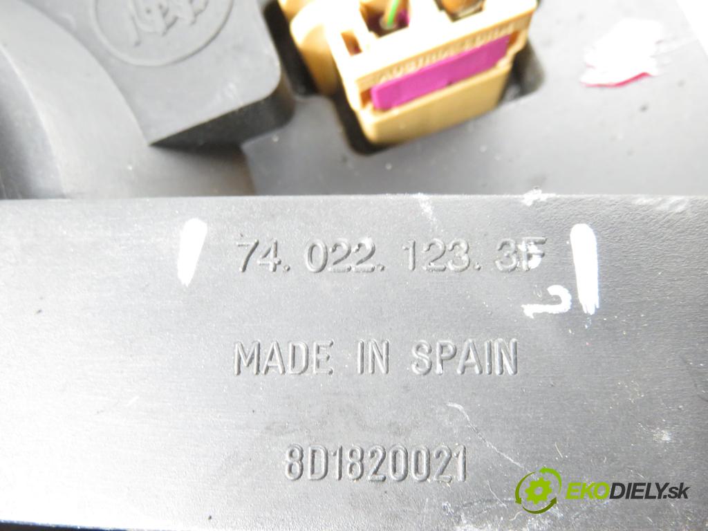 AUDI A4 (8D2, B5) SEDAN 2000 74,00 1.6 - AHL 1595,00 ventilátor větráku 740221233F