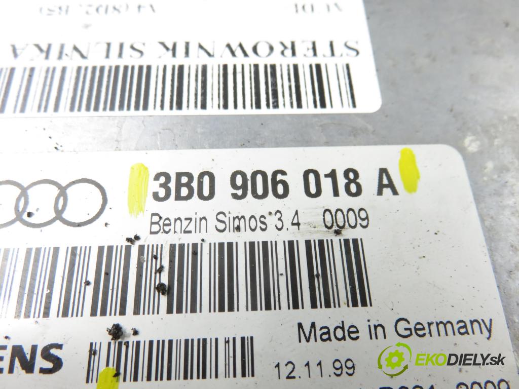 AUDI A4 (8D2, B5) SEDAN 2000 74,00 1.6 - AHL 1595,00 Riadiaca jednotka Motor 5WP4331205 ; 3B0906018A