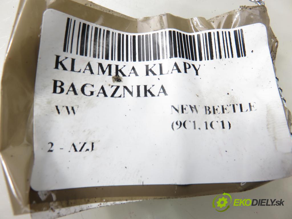 VW NEW BEETLE (9C1, 1C1) HB 1998 85,00 2 - AZJ 1984,00 klika dveří kufr 1C0827297C ; 3B0959781A