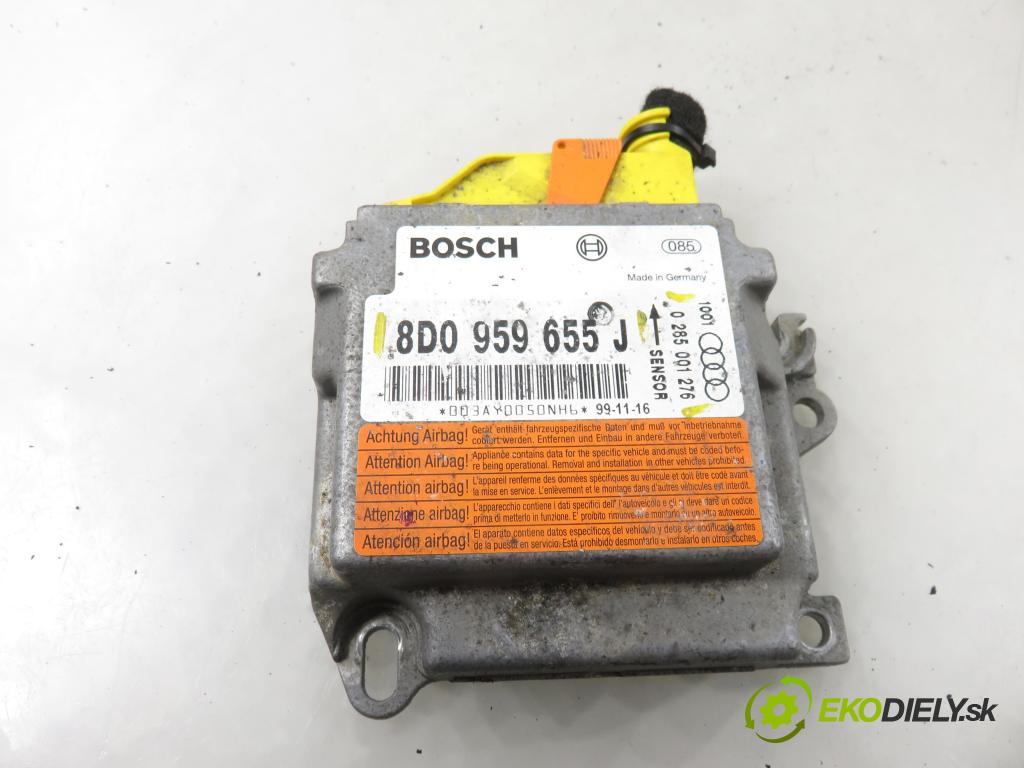 AUDI A4 (8D2, B5) SEDAN 2000 74,00 1.6 - AHL 1595,00 MODUL air BAG 8D0959655J ; 0285001276