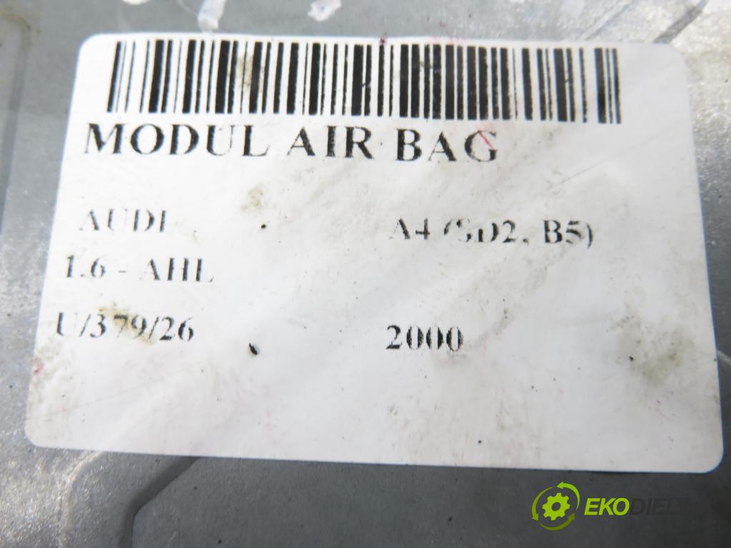AUDI A4 (8D2, B5) SEDAN 2000 74,00 1.6 - AHL 1595,00 MODUL air BAG 8D0959655J ; 0285001276