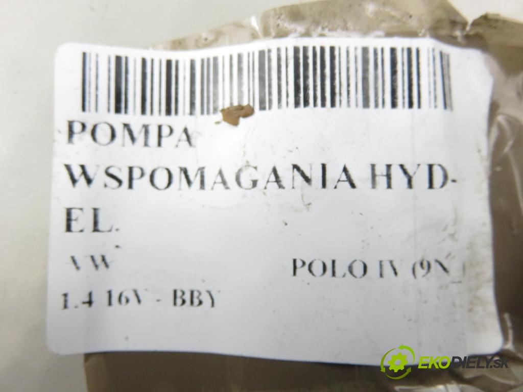 VW POLO (9N_) HB 2002 55,00 1.4 16V 75 - BBY 1390,00 pumpa servočerpadlo HYD-EL. 6Q0423155R ; A5091960D