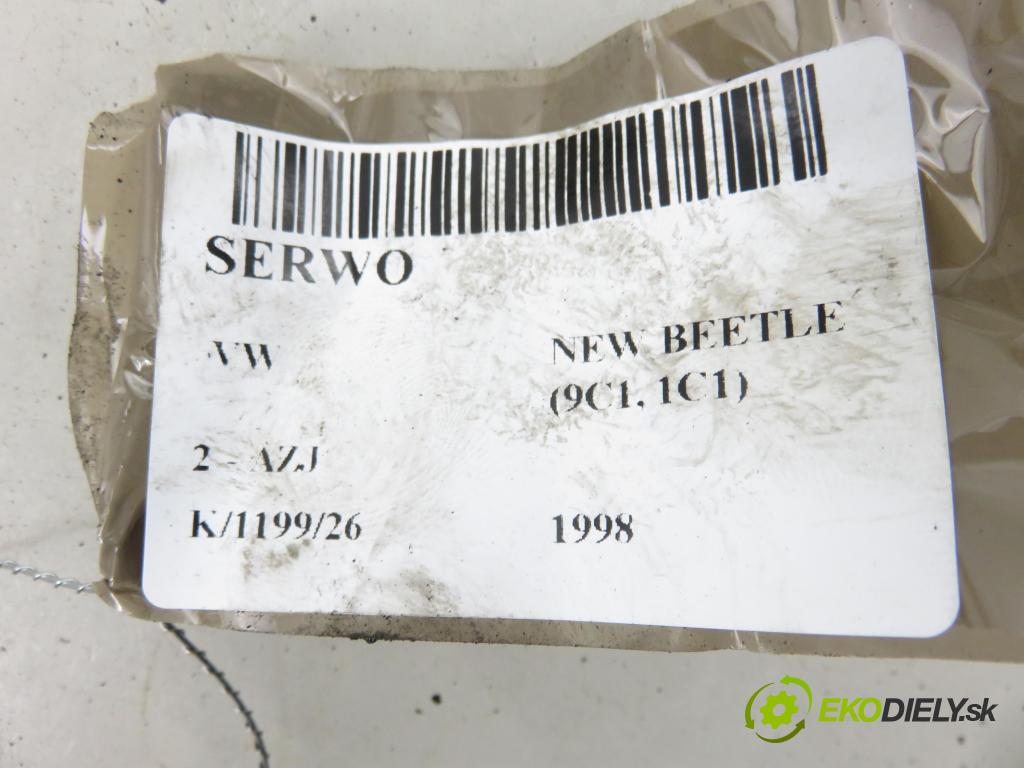 VW NEW BEETLE (9C1, 1C1) HB 1998 85,00 2 - AZJ 1984,00 Posilovač 1J1614205 ; 03786404014 (Servočerpadlo)