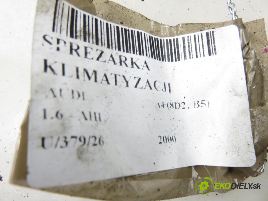 AUDI A4 (8D2, B5) SEDAN 2000 74,00 1.6 - AHL 1595,00 KOMPRESOR: klimatizace 8D0260808 ; 4472009638 (Kompresor klimatizace)