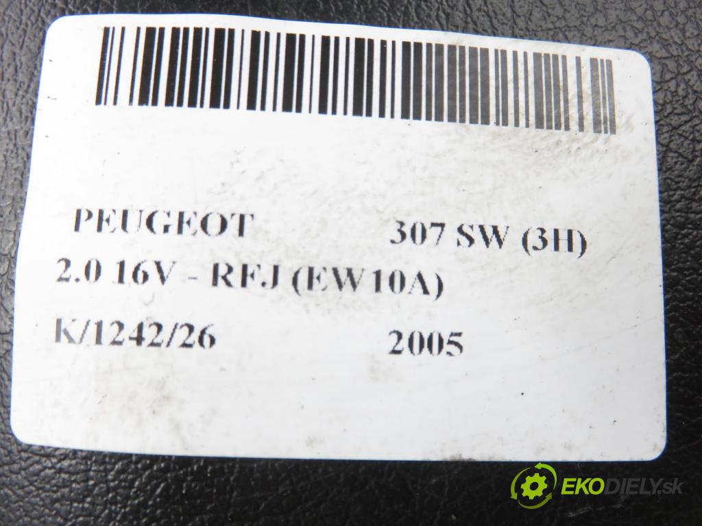PEUGEOT 307 SW (3H) KOMBI 2005 0,00 2.0 16V - RFJ (EW10A) 1997,00 ZOBRAZIT: 9657882980