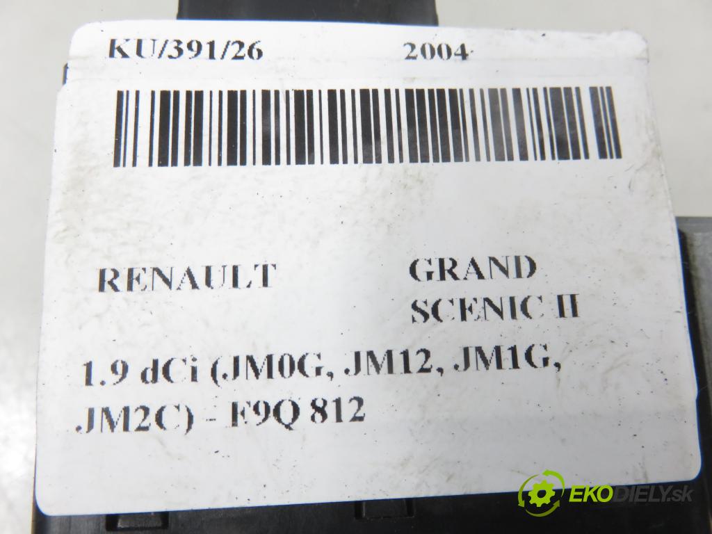 RENAULT GRAND SCENIC II (JM0/1_) MINIVAN 2004 88,00 1.9 dCi (JM0G, JM12, JM1G, JM2C) - F9Q 812 1870,00 blokáda tyče volantu 8200604932