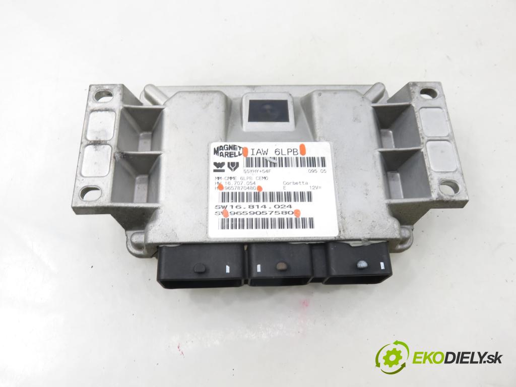 PEUGEOT 307 SW (3H) KOMBI 2005 0,00 2.0 16V - RFJ (EW10A) 1997,00 Riadiaca jednotka Motor 9659057580 ; 9657870480 ; IAW6LPB