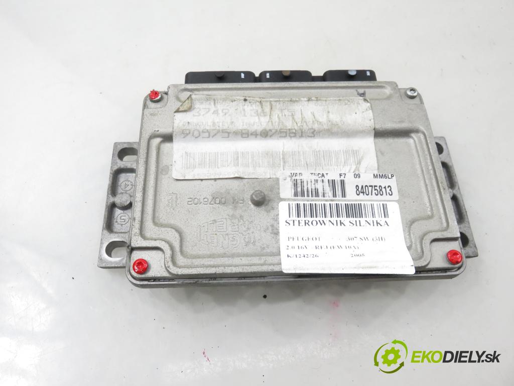 PEUGEOT 307 SW (3H) KOMBI 2005 0,00 2.0 16V - RFJ (EW10A) 1997,00 Riadiaca jednotka Motor 9659057580 ; 9657870480 ; IAW6LPB