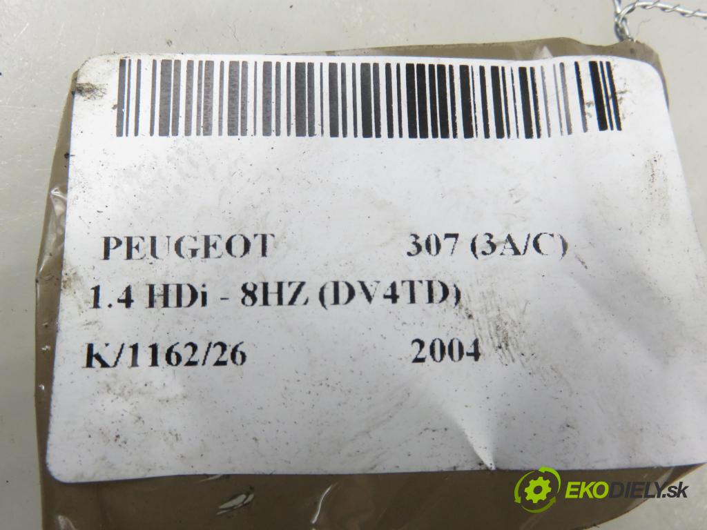 PEUGEOT 307 (3A/C) HB 2004 50,00 1.4 HDi - 8HZ (DV4TD) 1398,00 ZVEDÁK: 9655251480