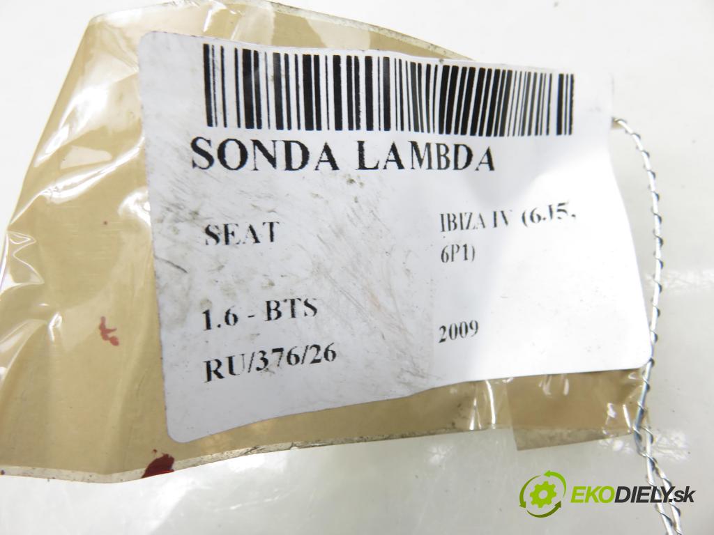 SEAT IBIZA IV (6J5, 6P1) HB 2009 77,00 1.6 - BTS 1598,00 sonda lambda 03C906262AE (Lambda sonda)