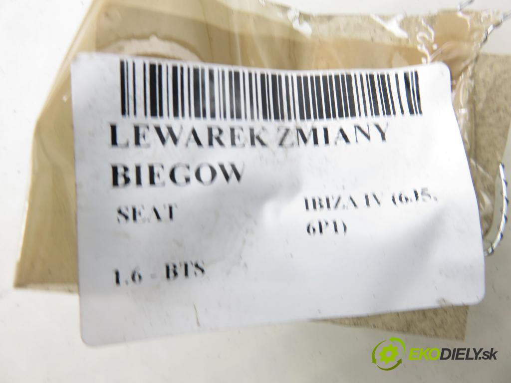 SEAT IBIZA IV (6J5, 6P1) HB 2009 77,00 1.6 - BTS 1598,00 ZVEDÁK: 6R1713025E