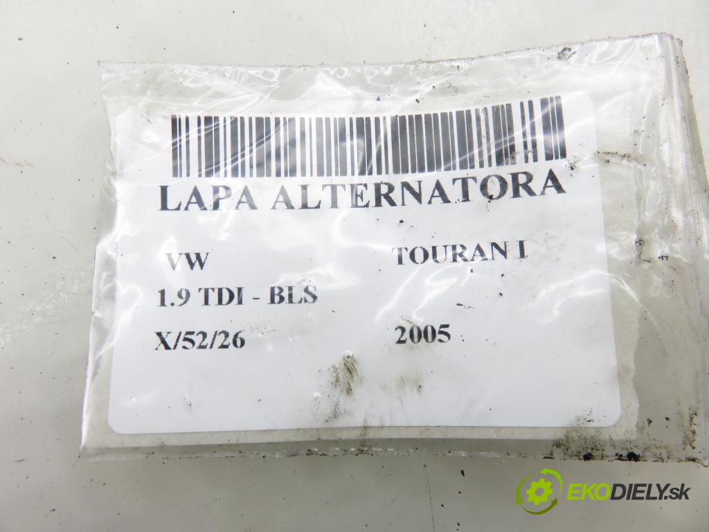 VW TOURAN (1T1, 1T2) MINIVAN 2005 77,00 1.9 TDI - BLS 1896,00 Uchytenie alternátora 038903143AF