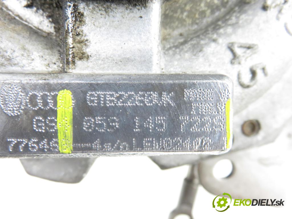 AUDI A4 (8K2, B8) SEDAN 2008 176,00 3.0 TDI quattro - CCWA 2967,00 RYCHLONABÍJEČKA: 059145722S (Kompletní turbodmychadlo)
