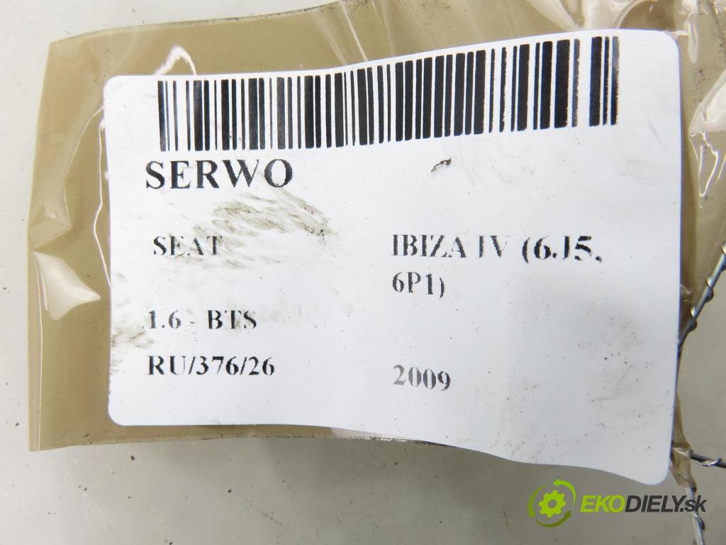 SEAT IBIZA IV (6J5, 6P1) HB 2009 77,00 1.6 - BTS 1598,00 posilovač 6R1614105F (Servočerpadlo)
