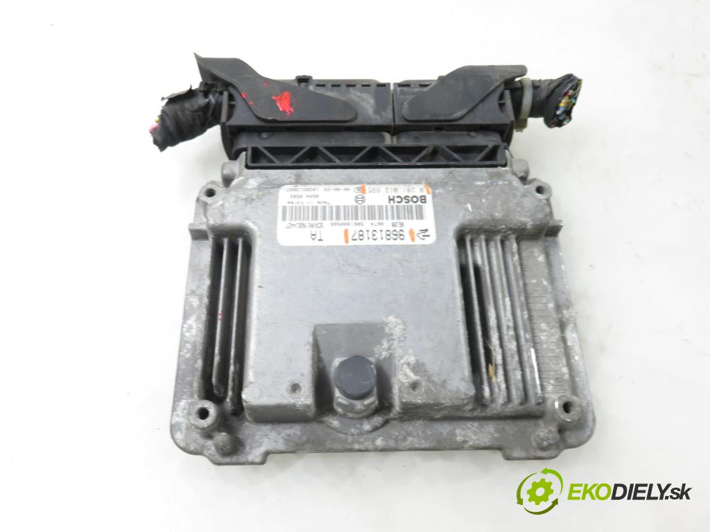 OPEL ANTARA A (L07) SUV 2006 110,00 2.0 CDTI 4x4 - Z 20 DMH 1991,00 Riadiaca jednotka Motor 96813187TA ; 0281012695