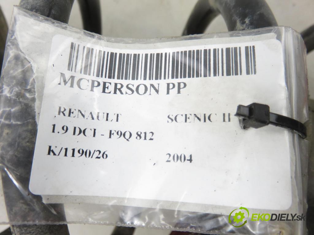RENAULT SCENIC II (JM0/1_) HB 2004 88,00 1.9 DCI - F9Q 812 1870,00 MCPERSON PP 8200181928B