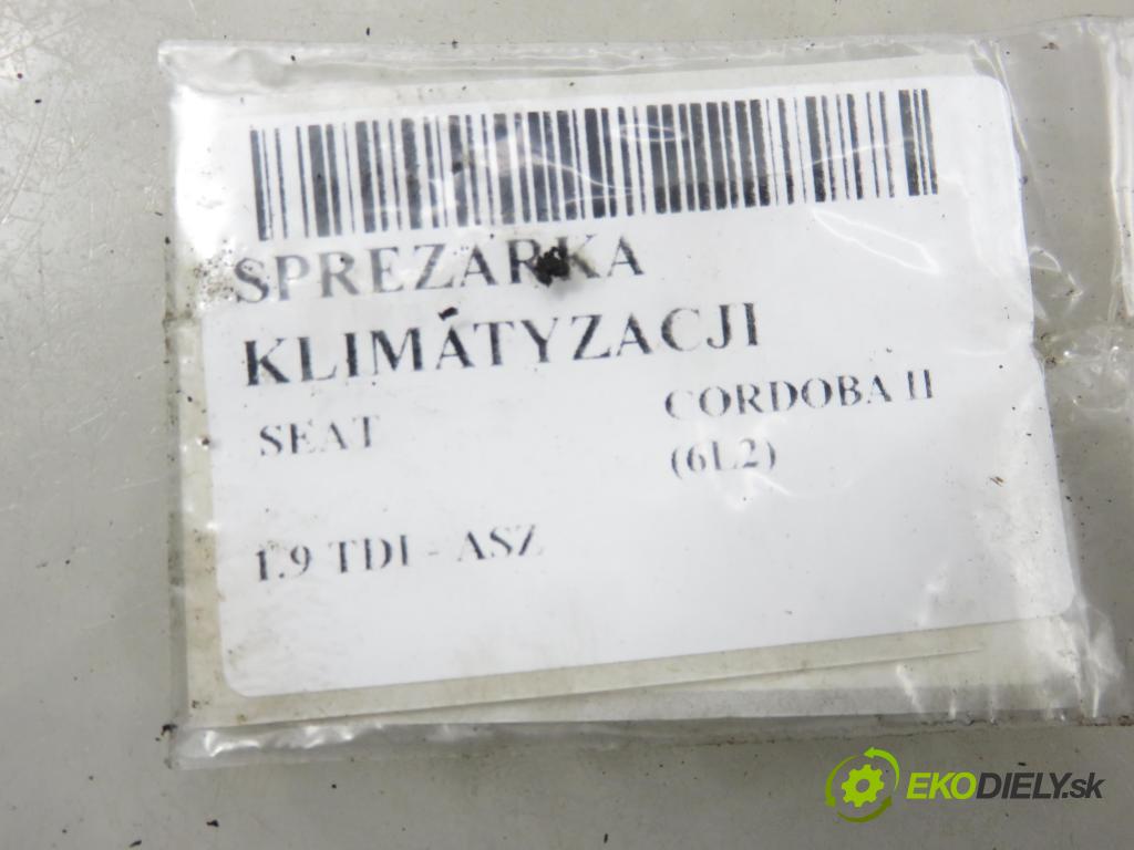 SEAT CORDOBA (6L2) SEDAN 2003 96,00 1.9 TDI - ASZ 1896,00 KOMPRESOR: klimatizácie 6Q0820803D ; 4472208127 (Kompresor klimatizácie)