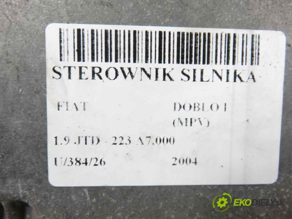 FIAT DOBLO nadwozie wielkoprzestrzenne (MPV) (119_, 223_) KOMBIVAN 2004 77,00 1.9 JTD - 223 A7.000 1910,00 řídící jednotka motora 0281011557 ; 55193786