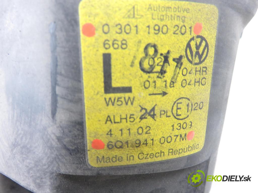 VW POLO (9N_) HB 2002 55,00 1.4 16V - BBY 1390,00 světlo LP 6Q1941007M ; 0301190201