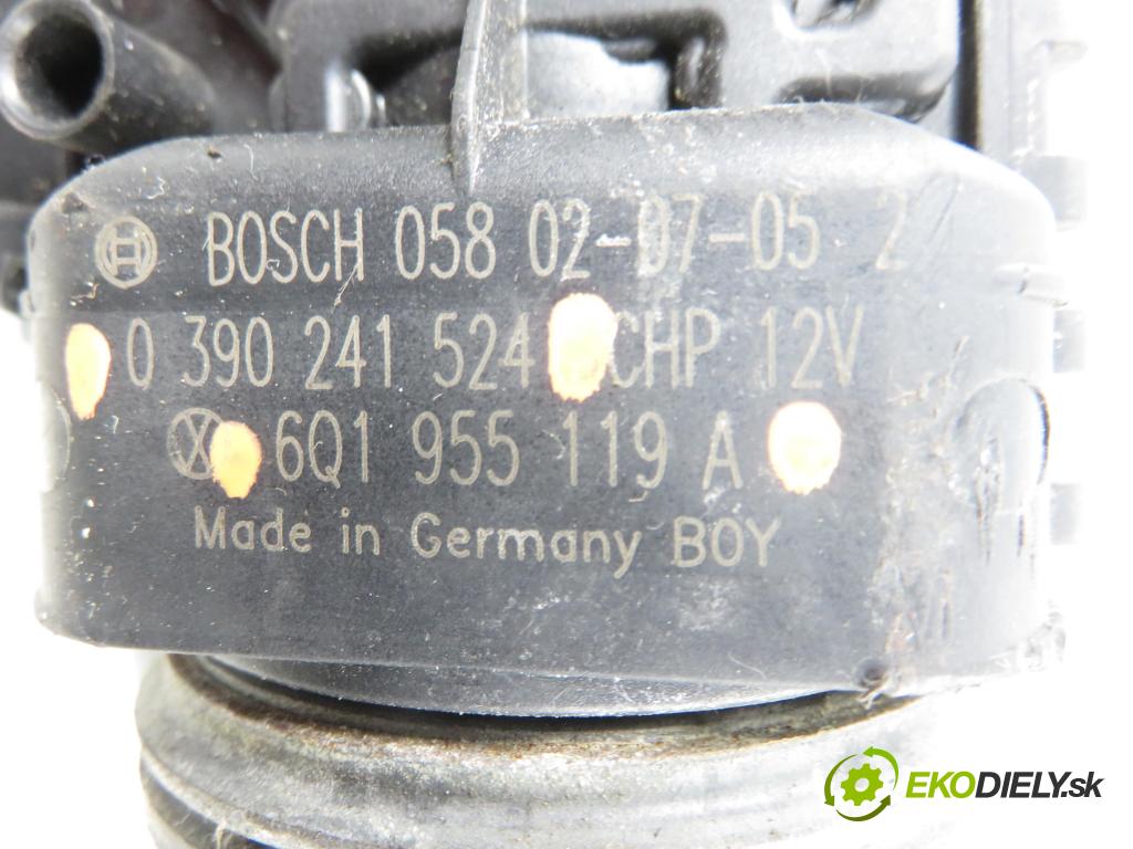 VW POLO (9N_) HB 2002 55,00 1.4 16V 75 - BBY 1390,00 Motorček stieračov 0390241524 ; 6Q1955119A