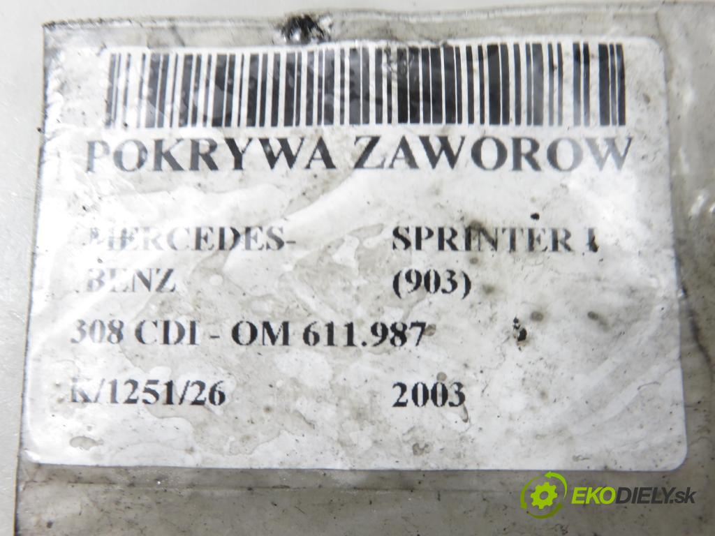 MERCEDES-BENZ SPRINTER 3-t Skrzynia (903) FURGON 2003 60,00 308 CDI - OM 611.987 2148,00 Kryt Ventilov 6110162005